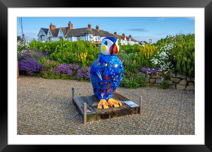 Hornsea Puffin Framed Mounted Print by Steve Smith