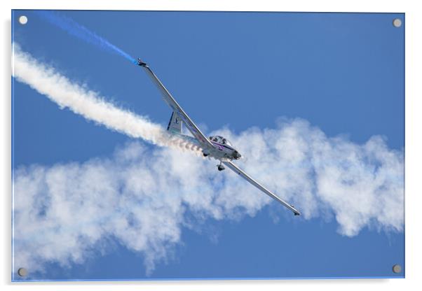 Grob 109b Motor Glider Soaring Acrylic by J Biggadike