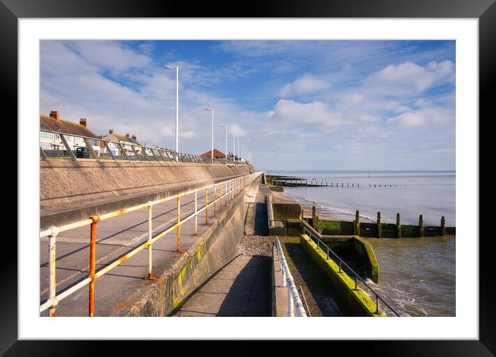 Hornsea Seafront Framed Mounted Print by Tim Hill