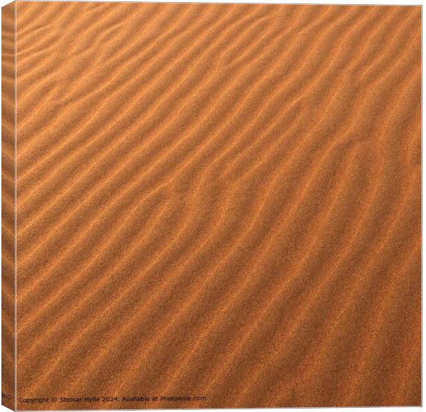 Nazra Desert Sand Dunes Canvas Print by Steinar Hylle