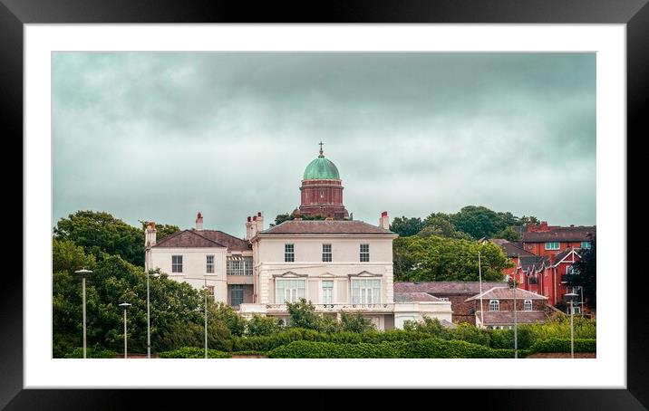 The Dome of Home - Wallasey Architecture Framed Mounted Print by Victor Burnside