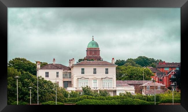 The Dome of Home - Wallasey Architecture Framed Print by Victor Burnside