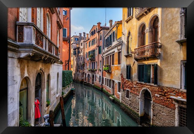 City of Venice in Italy Framed Print by Artur Bogacki
