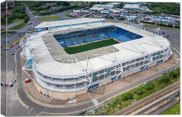 Coventry City Football Club Canvas Print by Apollo Aerial Photography