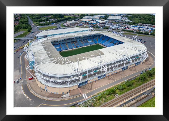 Coventry City Football Club Framed Mounted Print by Apollo Aerial Photography