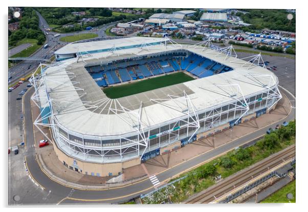 Coventry City Football Club Acrylic by Apollo Aerial Photography