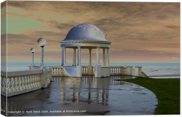Bexhill Seafront Memories. Canvas Print by Mark Ward