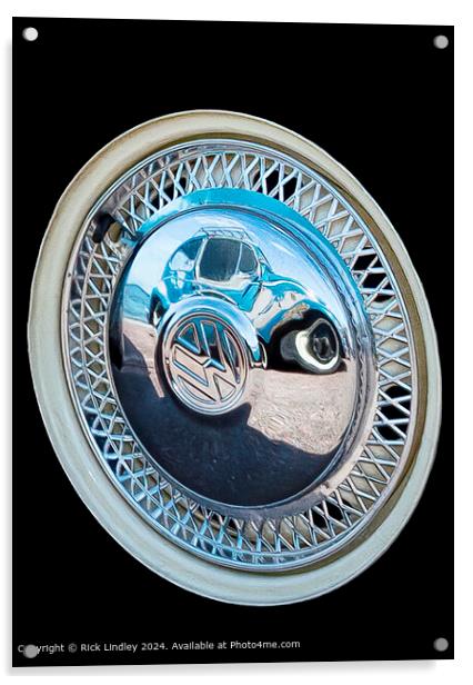 Reflection, Wheel, Circle Acrylic by Rick Lindley