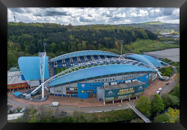 John Smiths Stadium Huddersfield Framed Print by Apollo Aerial Photography