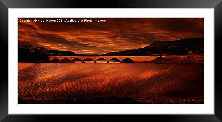 Through The Arches Framed Mounted Print by Nigel Hatton