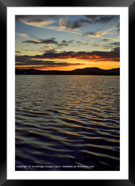 Marine Lake Framed Mounted Print by Ironbridge Images