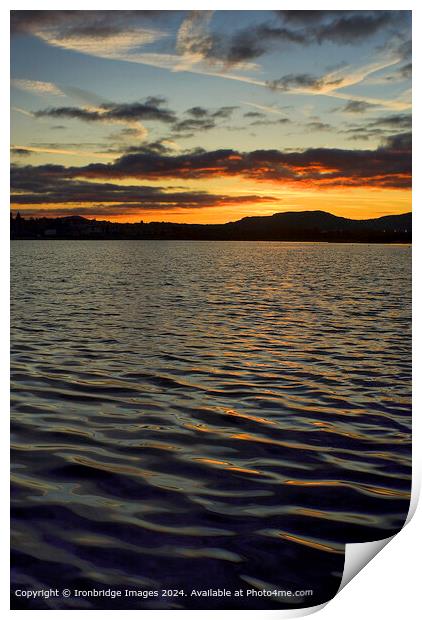 Marine Lake Print by Ironbridge Images