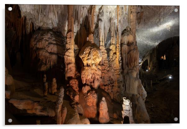 Postojna Cave In Slovenia Acrylic by Artur Bogacki