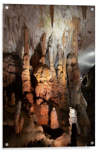 Postojna Cave In Slovenia Acrylic by Artur Bogacki