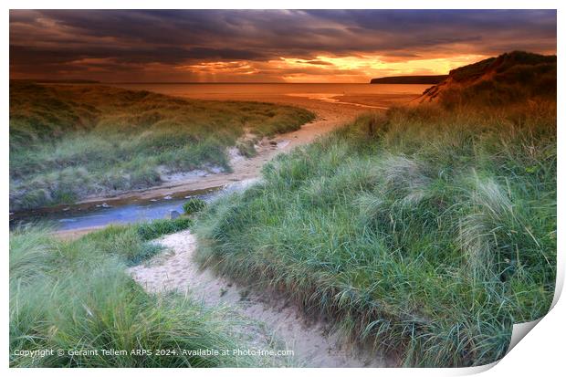 Dunnet Bay SunsetLandscape Print by Geraint Tellem ARPS