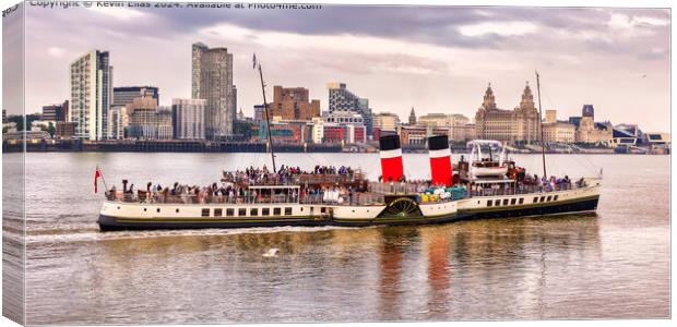PS Waverley Canvas Print by Kevin Elias