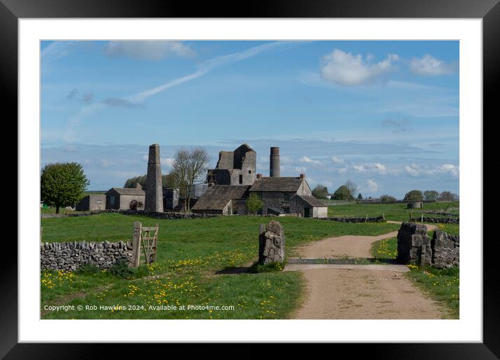 Magpie Mine Grin Low Architecture Framed Mounted Print by Rob Hawkins