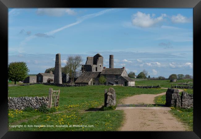 Magpie Mine Grin Low Architecture Framed Print by Rob Hawkins