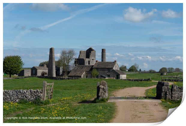 Magpie Mine Grin Low Architecture Print by Rob Hawkins
