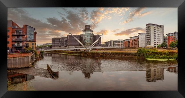 Leeds River Aire Framed Print by Tim Hill