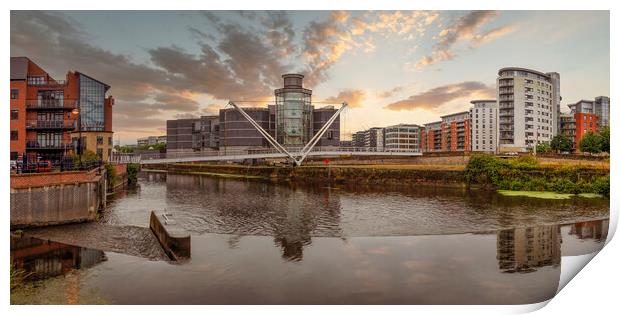Leeds River Aire Print by Tim Hill
