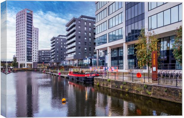 Leeds Dock West Yorkshire Canvas Print by Tim Hill
