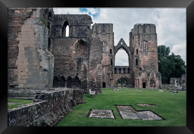 Elgin Cathedral Lantern Architecture Framed Print by Tom McPherson