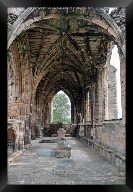 Elgin Cathedral Architecture Framed Print by Tom McPherson