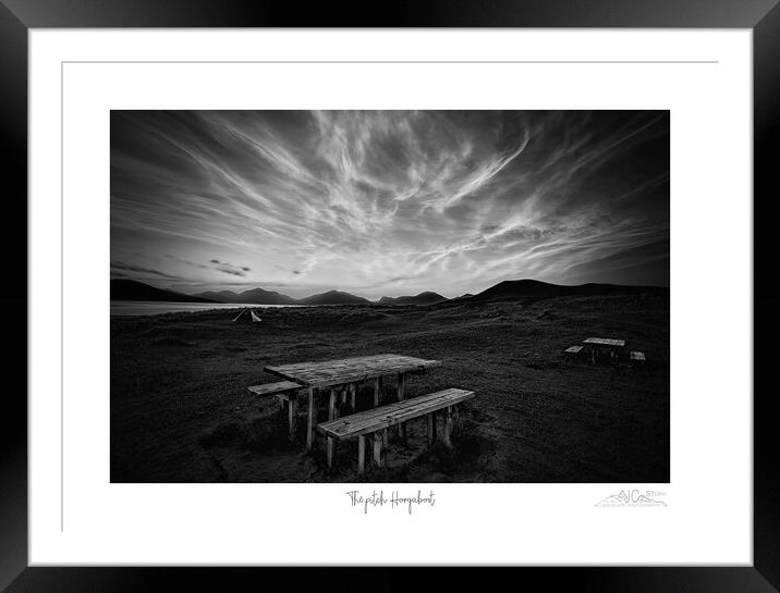 Noctilucent Sky Harris Landscape Framed Mounted Print by JC studios LRPS ARPS