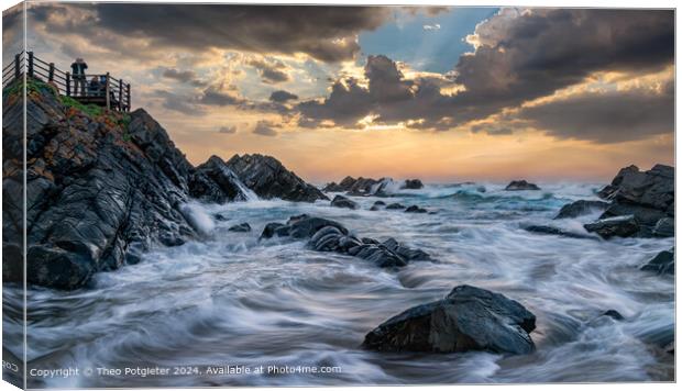 Calm after the storm Canvas Print by Theo Potgieter