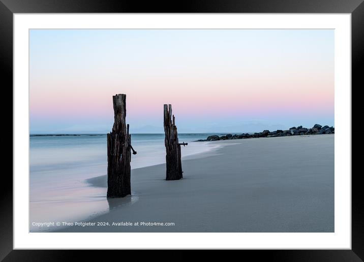 The only remains Framed Mounted Print by Theo Potgieter