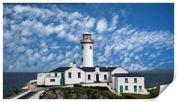 Fanad Lighthouse  Print by Tom McPherson