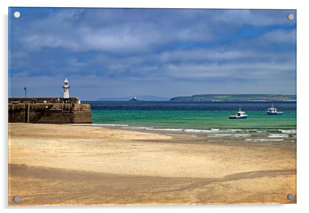 St Ives  Acrylic by Darren Galpin