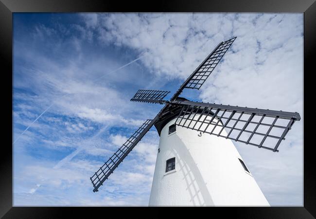 Lytham Windmill Framed Print by Jason Wells
