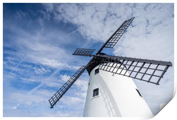Lytham Windmill Print by Jason Wells