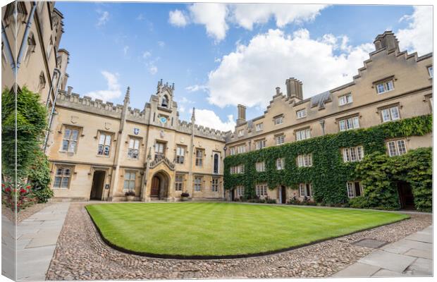 Sidney Sussex College Chapel Canvas Print by Jason Wells