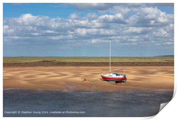 Wells-next-the-Sea Seascape Print by Stephen Young