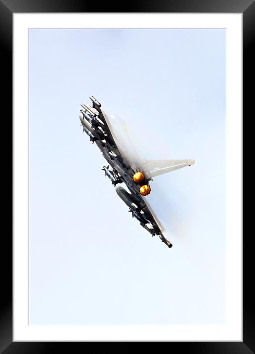 Typhoon FGR4 RIAT 2011 Framed Mounted Print by Andrew Watson