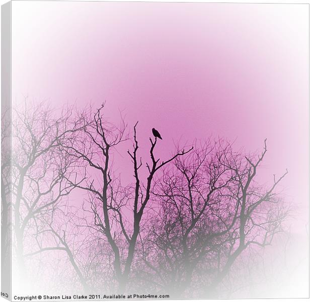 Lonely roost Canvas Print by Sharon Lisa Clarke