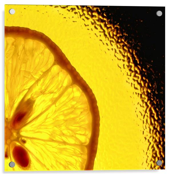 Lemon Fizz!! Acrylic by Chris Manfield