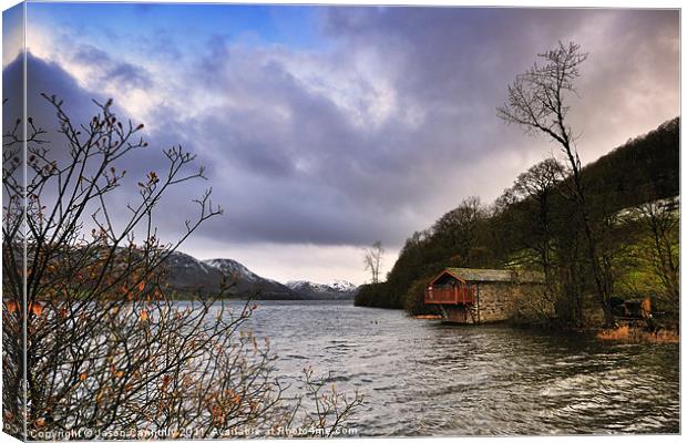 The Ullswater Boathouse Canvas Print by Jason Connolly