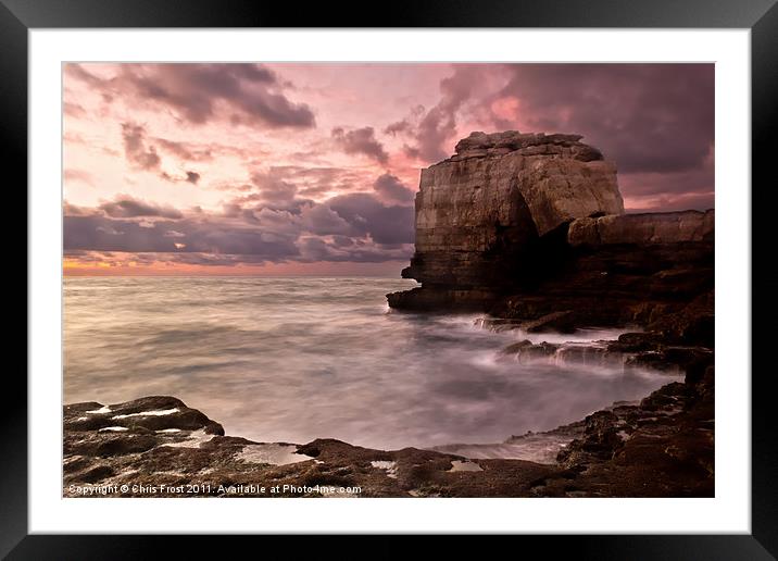 The Cove at Pulpit Framed Mounted Print by Chris Frost