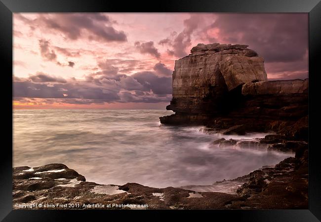 The Cove at Pulpit Framed Print by Chris Frost