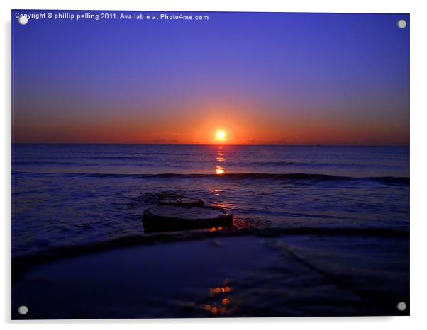 Ocean Sunrise Acrylic by camera man