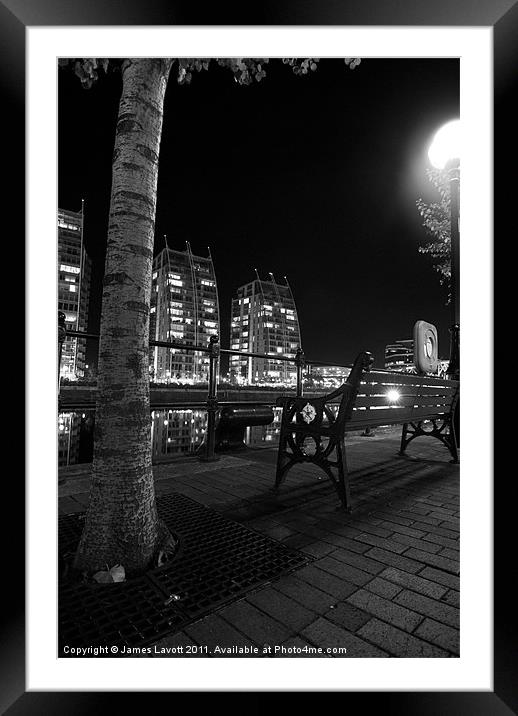 Salford Quays Vantage Point Framed Mounted Print by James Lavott