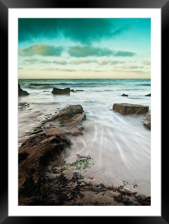 Gullane Bents Beach Framed Mounted Print by Keith Thorburn EFIAP/b