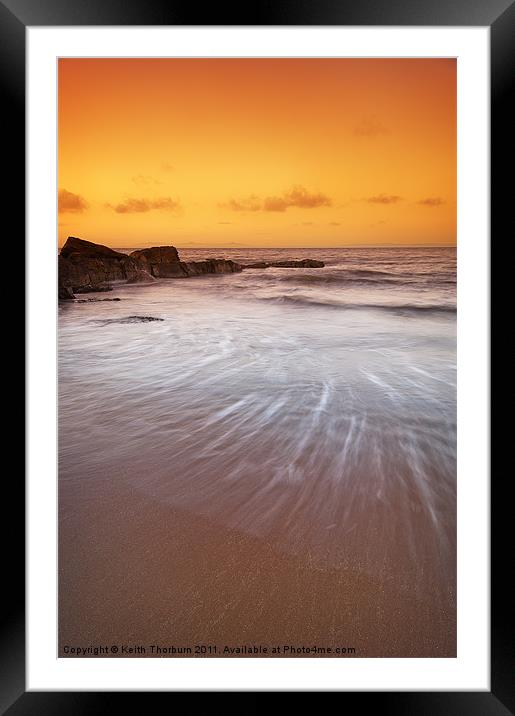 Gullane Bents Beach Framed Mounted Print by Keith Thorburn EFIAP/b