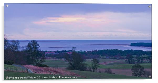 Tayport Early Morning View Acrylic by Derek Whitton