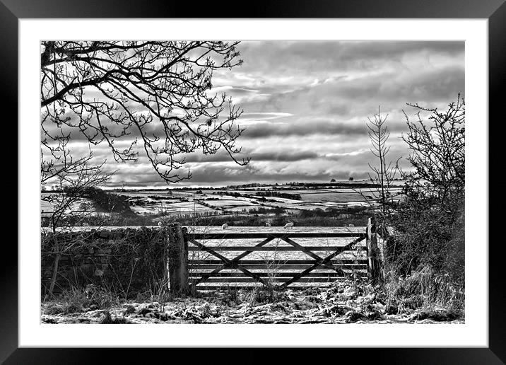 A Winters Day Framed Mounted Print by Northeast Images