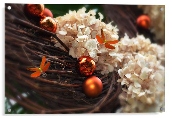 Holiday Decor    ..misc  Acrylic by Elaine Manley
